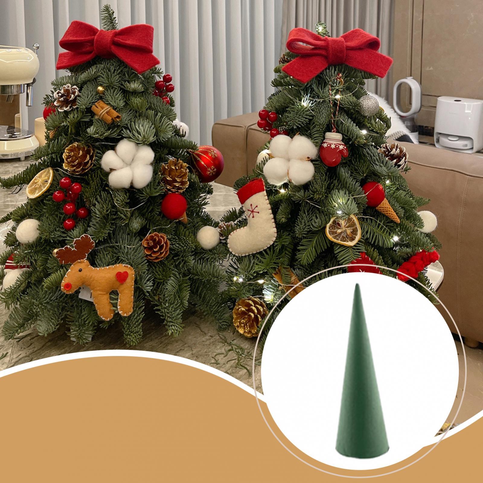Floral Christmas Tree Cone Ver - Art Craft Christmas Tree บทวิจารณ์และราคา