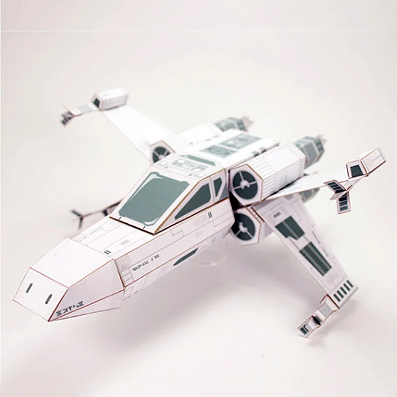X-WING Fighter White Paper Mod - Art X Craft บทวิจารณ์และราคา
