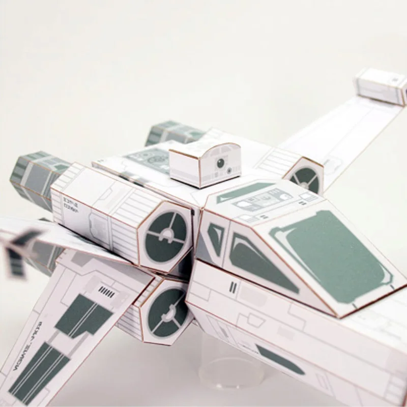 X-WING Fighter White Paper Mod - Art X Craft บทวิจารณ์และราคา